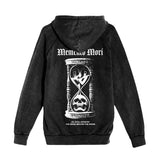 MEMENTO MORI HOODIE | BLACK