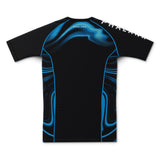 TEAM DUEL SHORT-SLEEVE RASH GUARD | BLUE