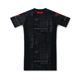 DISTORTION WOMEN'S SHORT-SLEEVE RASH GUARD