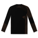 CHAOS 2026 RANKED LONG-SLEEVE RASH GUARD | BROWN
