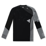 CHAOS 2026 RANKED LONG-SLEEVE RASH GUARD | WHITE