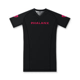 ICON WOMEN'S SHORT-SLEEVE RASH GUARD | BLK/PNK