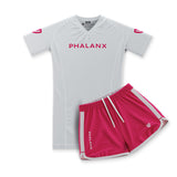White Icon Women's Short-Sleeve +  5" Pink ATLA Kit