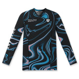 SHADOW BLOOM WOMEN'S LONG-SLEEVE RASH GUARD