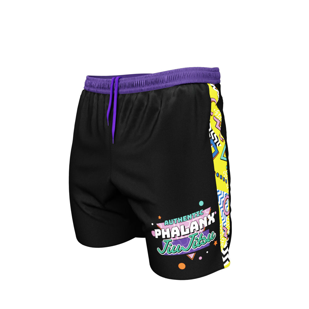 Phalanx jiu jitsu fight shorts for BJJ and MMA, perfect for No Gi Jiu Jitsu or Brazilian Jiu-Jitsu and Mixed Martial Arts - all grappling and wrestling plus surfing and yoga!