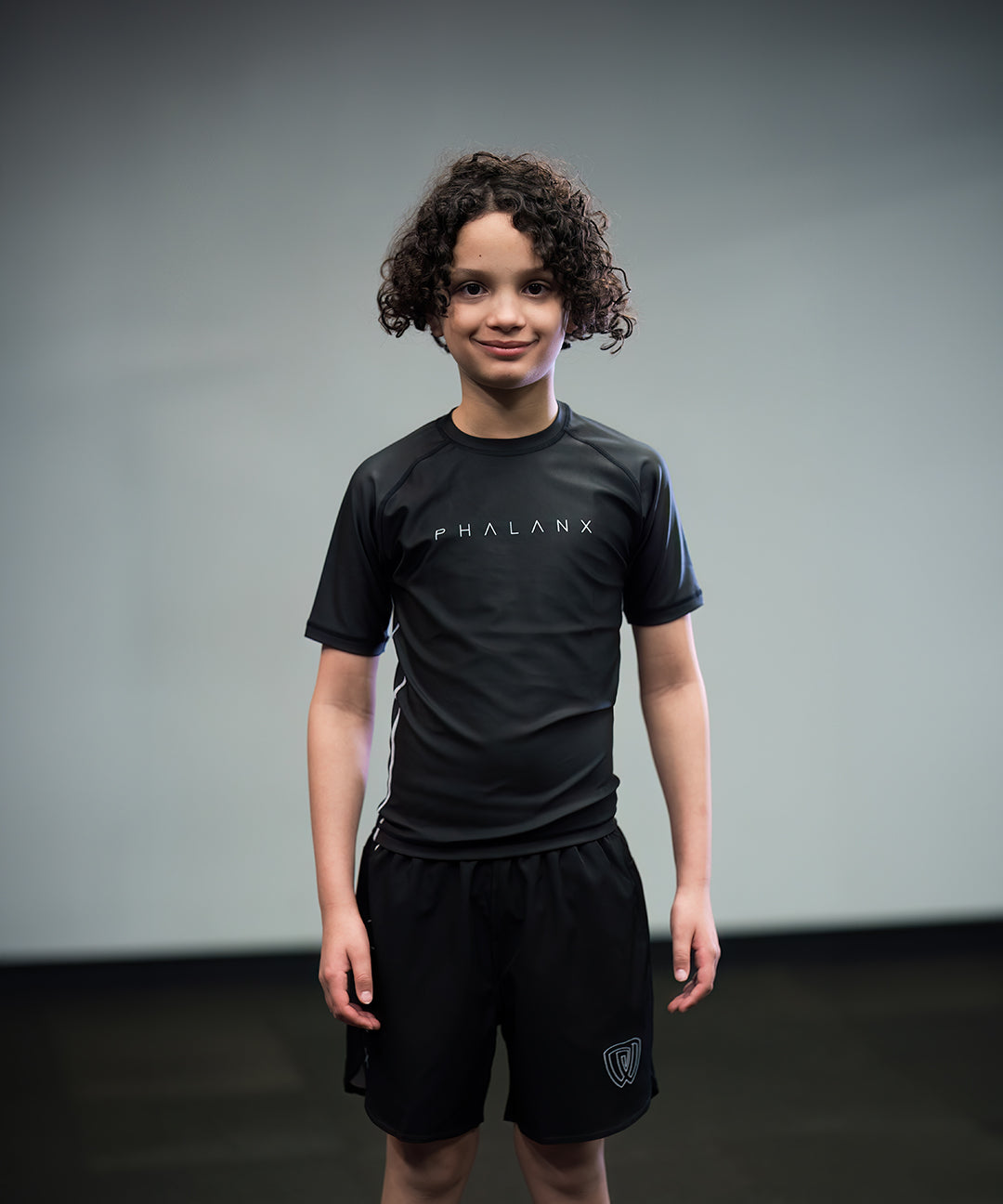 Phalanx jiu jitsu kids fight shorts for BJJ and MMA, perfect for No Gi Jiu Jitsu or Brazilian Jiu-Jitsu and Mixed Martial Arts - all grappling and wrestling plus surfing and yoga!