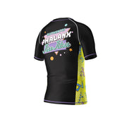 phalanx bjj kids rash guard for jiu jitsu and youth mma, perfect for no gi JJ kids class or gi jiujitsu kids class, short sleeve boys and girls rashguard, wear at Spartan Race, Tough Mudder, Yoga - all athletics!