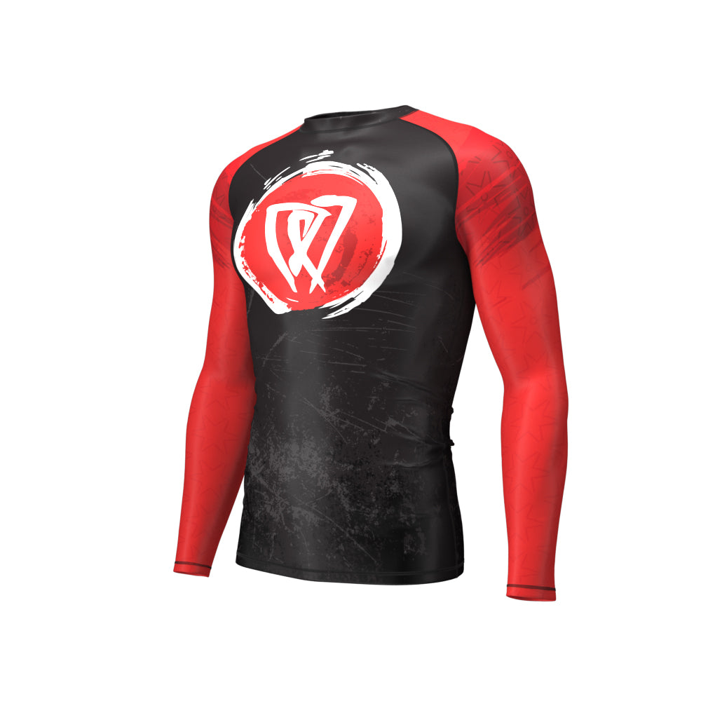 phalanx bjj rash guard for jiu jitsu and mma, perfect for no gi JJ or gi jiujitsu, short sleeve rashguard, wear at Spartan Race, Tough Mudder, Yoga - all athletics!