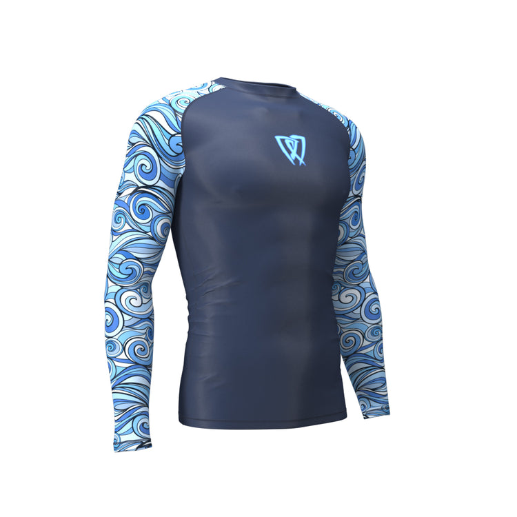 phalanx bjj rash guard for jiu jitsu and mma, perfect for no gi JJ or gi jiujitsu, short sleeve rashguard, wear at Spartan Race, Tough Mudder, Yoga - all athletics!