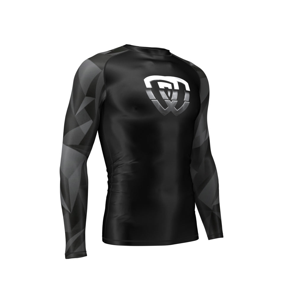 phalanx bjj rash guard for jiu jitsu and mma, perfect for no gi JJ or gi jiujitsu, short sleeve rashguard, wear at Spartan Race, Tough Mudder, Yoga - all athletics!