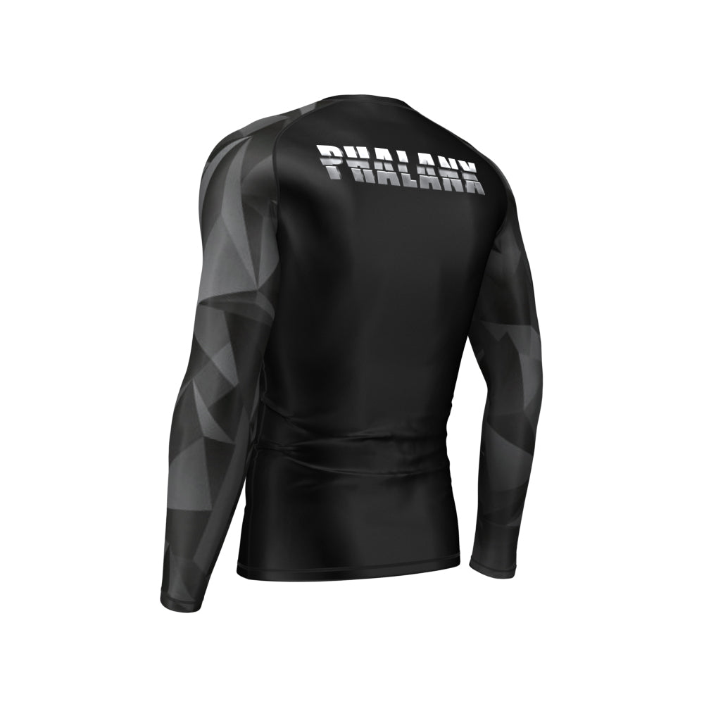 phalanx bjj rash guard for jiu jitsu and mma, perfect for no gi JJ or gi jiujitsu, short sleeve rashguard, wear at Spartan Race, Tough Mudder, Yoga - all athletics!