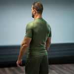 phalanx bjj rash guard for jiu jitsu and mma, perfect for no gi JJ or gi jiujitsu, short sleeve rashguard, wear at Spartan Race, Tough Mudder, Yoga - all athletics!