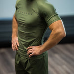 phalanx bjj rash guard for jiu jitsu and mma, perfect for no gi JJ or gi jiujitsu, short sleeve rashguard, wear at Spartan Race, Tough Mudder, Yoga - all athletics!