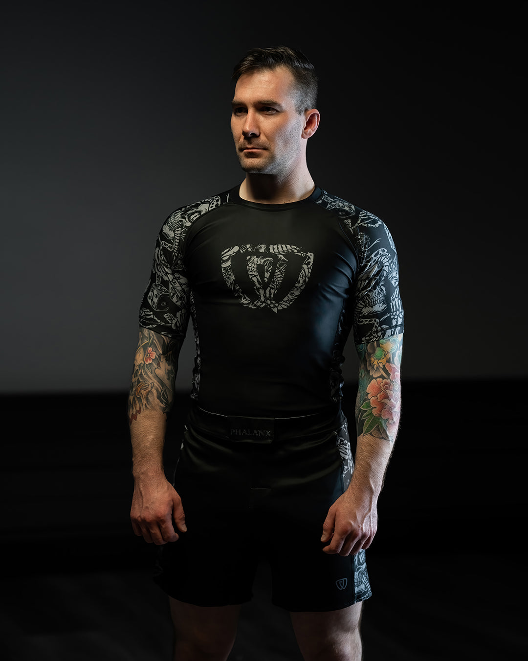 Phalanx jiu jitsu fight shorts for BJJ and MMA, perfect for No Gi Jiu Jitsu or Brazilian Jiu-Jitsu and Mixed Martial Arts - all grappling and wrestling plus surfing and yoga!