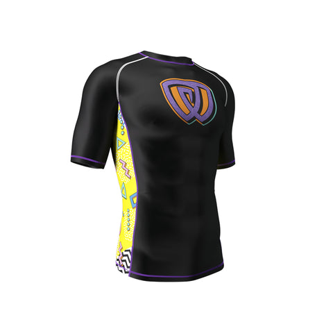 phalanx bjj rash guard for jiu jitsu and mma, perfect for no gi JJ or gi jiujitsu, short sleeve rashguard, wear at Spartan Race, Tough Mudder, Yoga - all athletics!