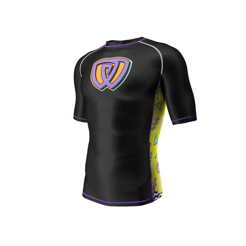 phalanx bjj rash guard for jiu jitsu and mma, perfect for no gi JJ or gi jiujitsu, short sleeve rashguard, wear at Spartan Race, Tough Mudder, Yoga - all athletics!