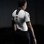phalanx bjj rash guard for jiu jitsu and mma, perfect for no gi JJ or gi jiujitsu, short sleeve rashguard, wear at Spartan Race, Tough Mudder, Yoga - all athletics!