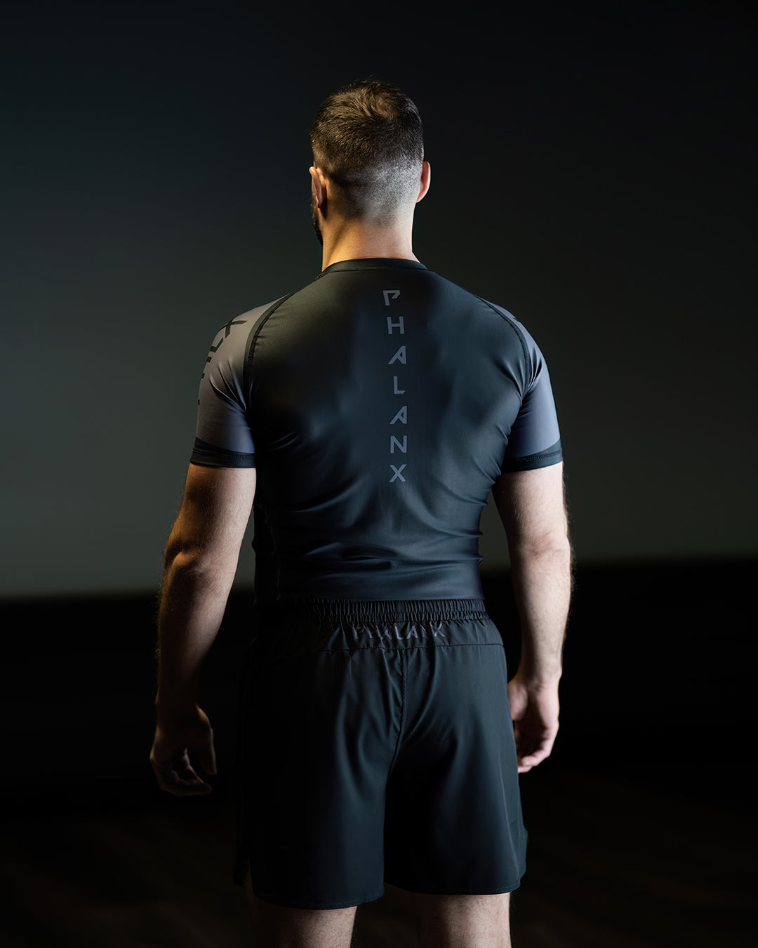 phalanx bjj rash guard for jiu jitsu and mma, perfect for no gi JJ or gi jiujitsu, short sleeve rashguard, wear at Spartan Race, Tough Mudder, Yoga - all athletics!