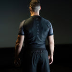 phalanx bjj rash guard for jiu jitsu and mma, perfect for no gi JJ or gi jiujitsu, short sleeve rashguard, wear at Spartan Race, Tough Mudder, Yoga - all athletics!