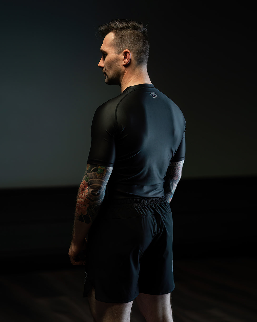 phalanx bjj rash guard for jiu jitsu and mma, perfect for no gi JJ or gi jiujitsu, short sleeve rashguard, wear at Spartan Race, Tough Mudder, Yoga - all athletics!