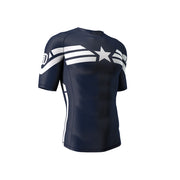 phalanx bjj rash guard for jiu jitsu and mma, perfect for no gi JJ or gi jiujitsu, short sleeve rashguard, wear at Spartan Race, Tough Mudder, Yoga - all athletics!