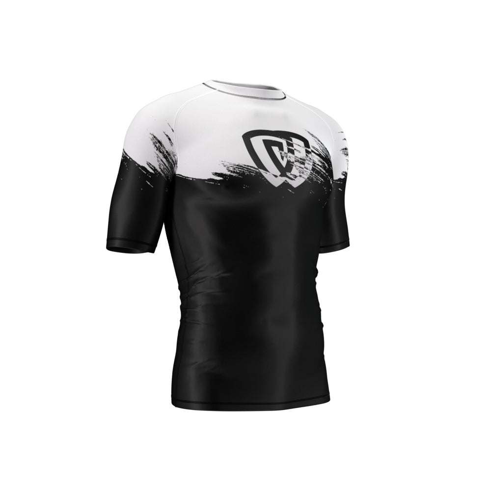 phalanx bjj rash guard for jiu jitsu and mma, perfect for no gi JJ or gi jiujitsu, short sleeve rashguard, wear at Spartan Race, Tough Mudder, Yoga - all athletics!