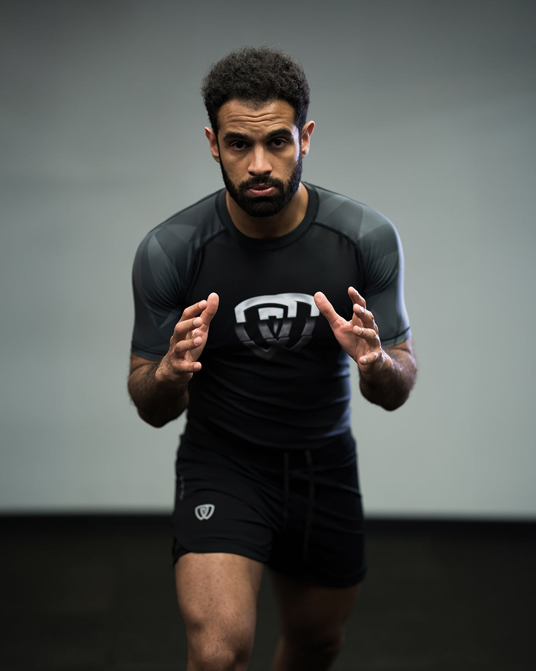 phalanx bjj rash guard for jiu jitsu and mma, perfect for no gi JJ or gi jiujitsu, short sleeve rashguard, wear at Spartan Race, Tough Mudder, Yoga - all athletics!