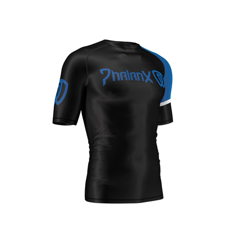 phalanx bjj ranked rash guard for jiu jitsu and mma, perfect for no gi JJ or gi jiujitsu, short sleeve rashguard, wear at Spartan Race, Tough Mudder, Yoga - all athletics!