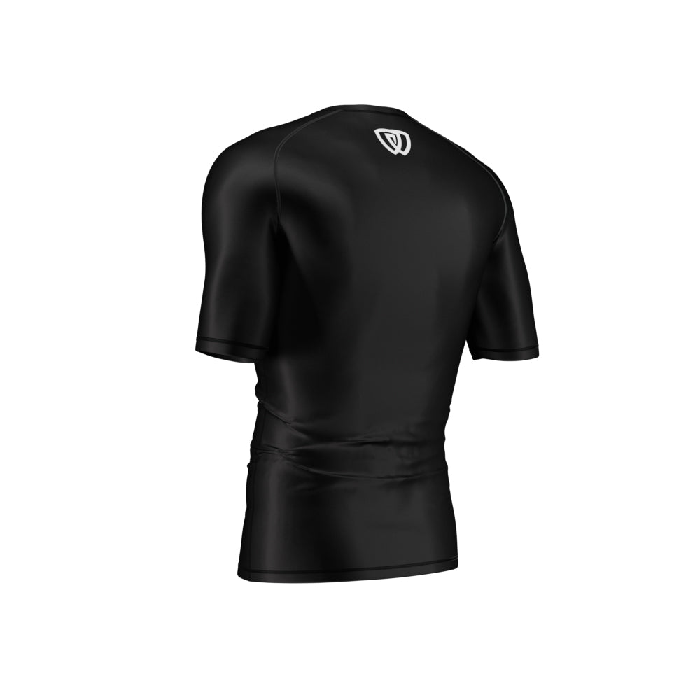 phalanx bjj rash guard for jiu jitsu and mma, perfect for no gi JJ or gi jiujitsu, short sleeve rashguard, wear at Spartan Race, Tough Mudder, Yoga - all athletics!