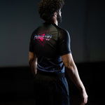phalanx bjj rash guard for jiu jitsu and mma, perfect for no gi JJ or gi jiujitsu, short sleeve rashguard, wear at Spartan Race, Tough Mudder, Yoga - all athletics!