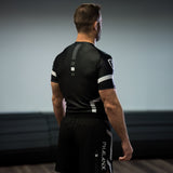 phalanx bjj rash guard for jiu jitsu and mma, perfect for no gi JJ or gi jiujitsu, short sleeve rashguard, wear at Spartan Race, Tough Mudder, Yoga - all athletics!