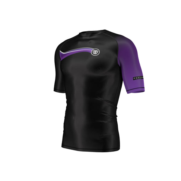 Domestic Violence Awareness Men's Rashie Break the Cycle BJJ Mens BJJ Jiu-Jitsu sale DV Survivor Rashguard - JiuJitsu Purple Jiu Jitsu Rash Guard