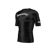 phalanx bjj ranked rash guard for jiu jitsu and mma, perfect for no gi JJ or gi jiujitsu, short sleeve rashguard, wear at Spartan Race, Tough Mudder, Yoga - all athletics!