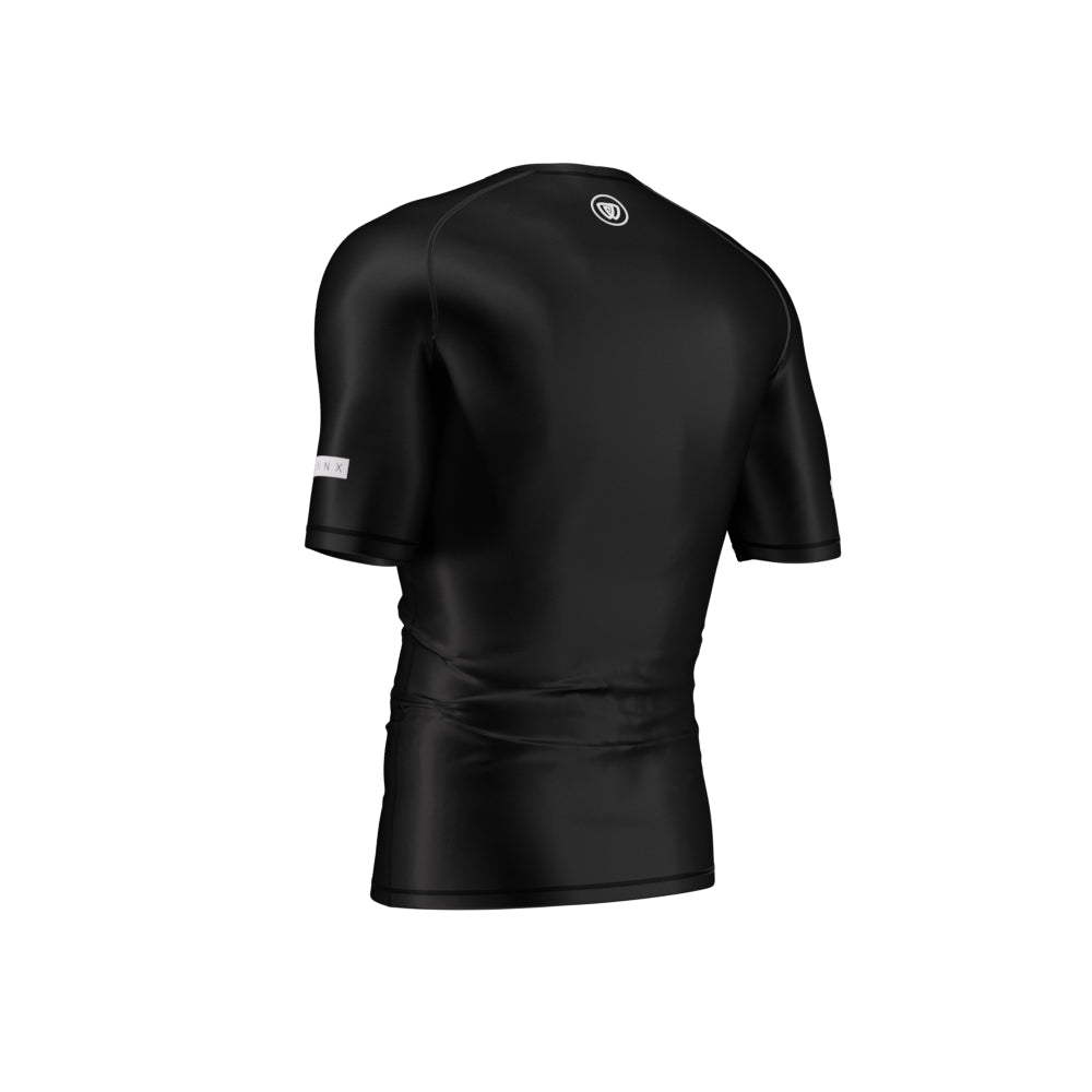 phalanx bjj ranked rash guard for jiu jitsu and mma, perfect for no gi JJ or gi jiujitsu, short sleeve rashguard, wear at Spartan Race, Tough Mudder, Yoga - all athletics!