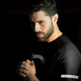 WORLDS RANKED WHITE BELT SHORT-SLEEVE RASH GUARD
