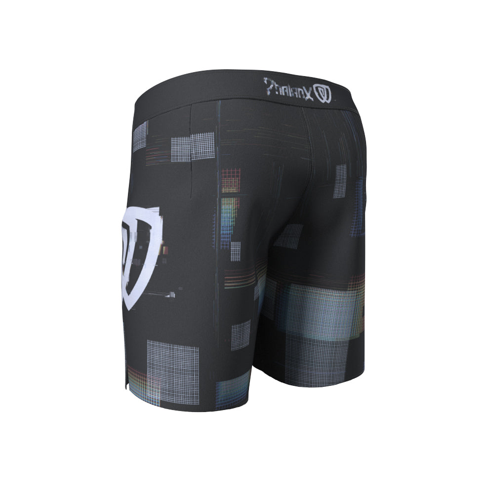 Phalanx jiu jitsu fight shorts for BJJ and MMA, perfect for No Gi Jiu Jitsu or Brazilian Jiu-Jitsu and Mixed Martial Arts - all grappling and wrestling plus surfing and yoga!