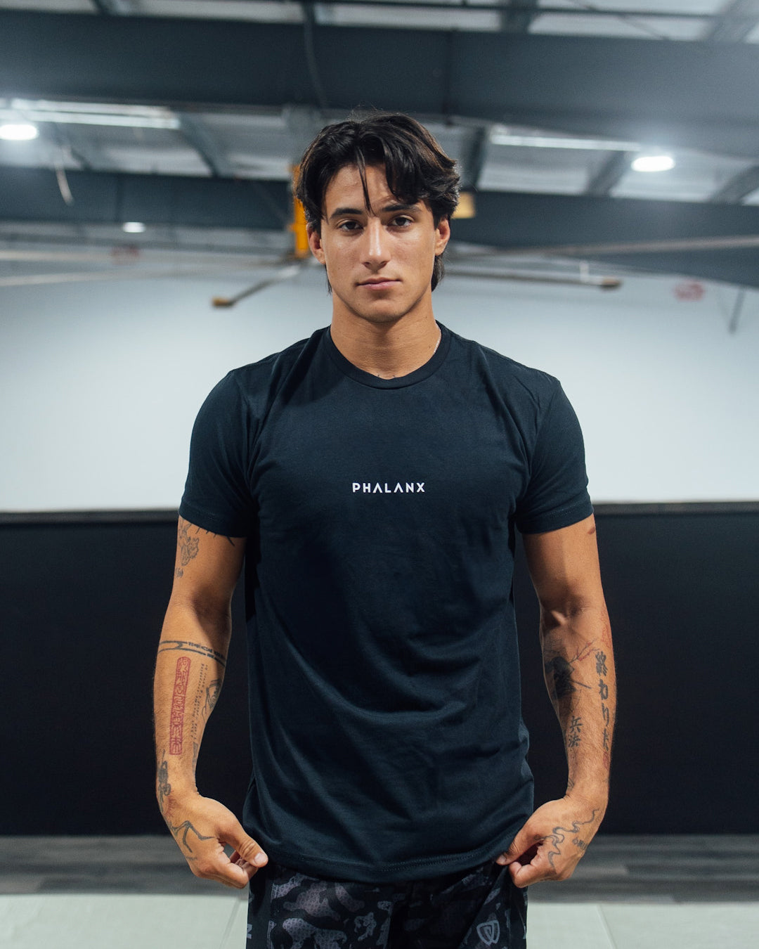 ELEVATE TEE | ATHLETIC CUT | BLACK