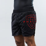 Phalanx Jiu-jitsu BJJ fight shorts are perfect for training jiu-jitsu, No-Gi, grappling, MMA—mixed martial arts, Brazilian Jiu-jitsu, wrestling, and judo. It is also perfect for no gi JJ or gi jiu jitsu, and it can be worn at Spartan Race, Tough Mudder, Yoga, Surfing, Fitness—all athletics!