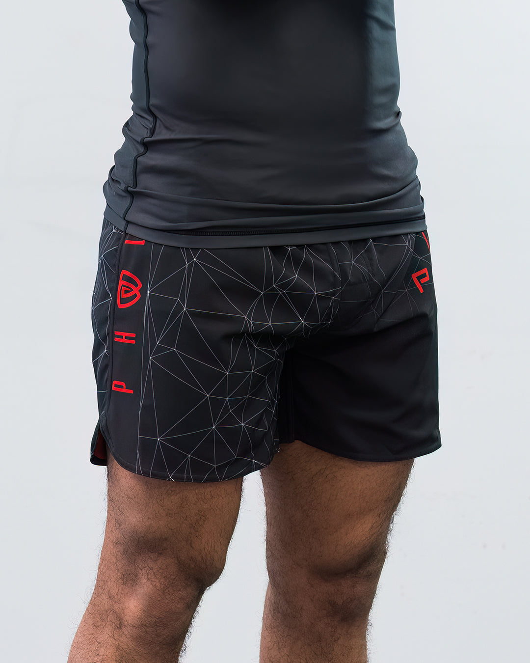 Phalanx Jiu-jitsu BJJ fight shorts are perfect for training jiu-jitsu, No-Gi, grappling, MMA—mixed martial arts, Brazilian Jiu-jitsu, wrestling, and judo. It is also perfect for no gi JJ or gi jiu jitsu, and it can be worn at Spartan Race, Tough Mudder, Yoga, Surfing, Fitness—all athletics!