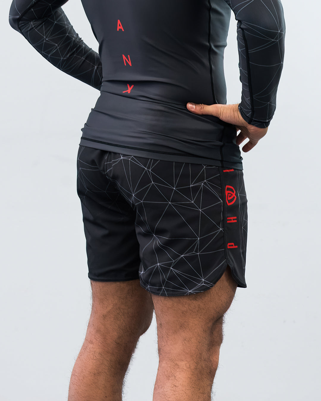 Phalanx Jiu-jitsu BJJ fight shorts are perfect for training jiu-jitsu, No-Gi, grappling, MMA—mixed martial arts, Brazilian Jiu-jitsu, wrestling, and judo. It is also perfect for no gi JJ or gi jiu jitsu, and it can be worn at Spartan Race, Tough Mudder, Yoga, Surfing, Fitness—all athletics!