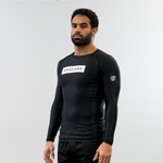 Phalanx Jiu-jitsu BJJ long-sleeve rash guard is perfect for training jiu-jitsu, no-gi grappling, MMA—mixed martial arts, Brazilian Jiu-jitsu, wrestling, and judo. It is also perfect for no-gi JJ or gi jiu-jitsu, and it can be worn at Spartan Race, Tough Mudder, Yoga—all athletics!