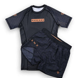 phalanx bjj rash guard for jiu jitsu and mma, perfect for no gi JJ or gi jiujitsu, short sleeve rashguard, wear at Spartan Race, Tough Mudder, Yoga - all athletics!