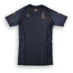 phalanx bjj rash guard for jiu jitsu and mma, perfect for no gi JJ or gi jiujitsu, short sleeve rashguard, wear at Spartan Race, Tough Mudder, Yoga - all athletics!