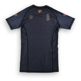 phalanx bjj rash guard for jiu jitsu and mma, perfect for no gi JJ or gi jiujitsu, short sleeve rashguard, wear at Spartan Race, Tough Mudder, Yoga - all athletics!