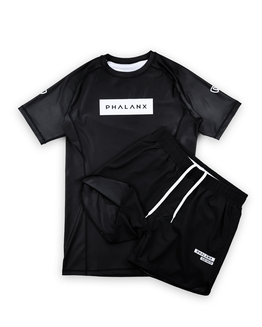 phalanx bjj rash guard for jiu jitsu and mma, perfect for no gi JJ or gi jiujitsu, short sleeve rashguard, wear at Spartan Race, Tough Mudder, Yoga - all athletics!
