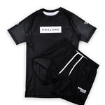 phalanx bjj rash guard for jiu jitsu and mma, perfect for no gi JJ or gi jiujitsu, short sleeve rashguard, wear at Spartan Race, Tough Mudder, Yoga - all athletics!