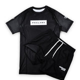 phalanx bjj rash guard for jiu jitsu and mma, perfect for no gi JJ or gi jiujitsu, short sleeve rashguard, wear at Spartan Race, Tough Mudder, Yoga - all athletics!