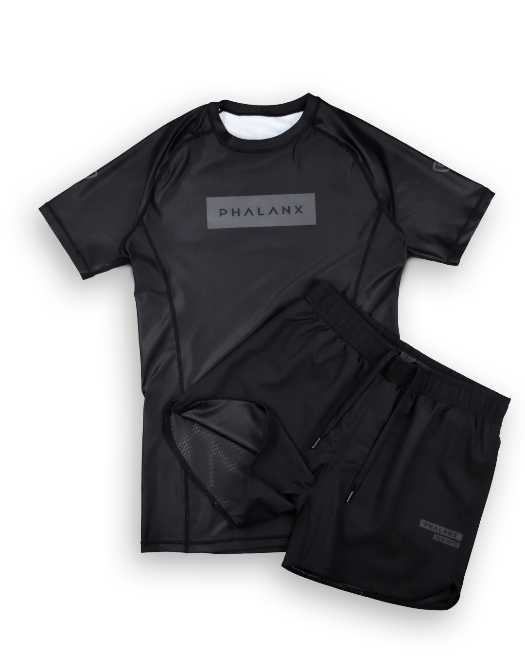 phalanx bjj rash guard for jiu jitsu and mma, perfect for no gi JJ or gi jiujitsu, short sleeve rashguard, wear at Spartan Race, Tough Mudder, Yoga - all athletics!