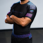 phalanx bjj rash guard for jiu jitsu and mma, perfect for no gi JJ or gi jiujitsu, short sleeve rashguard, wear at Spartan Race, Tough Mudder, Yoga - all athletics!