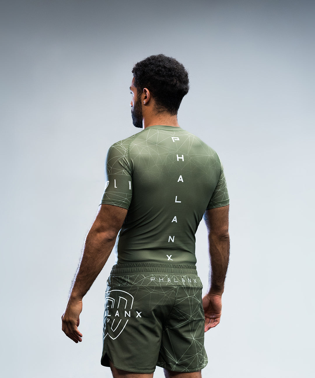 phalanx bjj rash guard for jiu jitsu and mma, perfect for no gi JJ or gi jiujitsu, short sleeve rashguard, wear at Spartan Race, Tough Mudder, Yoga - all athletics!